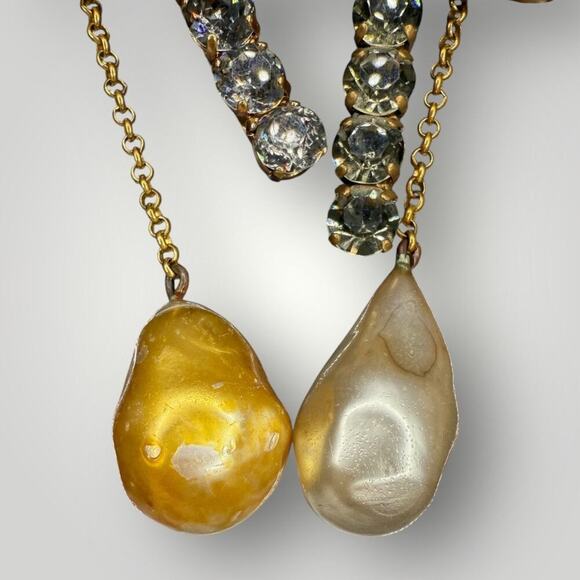 Rare Vintage Christian Lacroix Paris Statement Clip-On Earrings AS IS - Picture 5 of 16